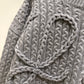 Loewe Anagram Knitted Sweater (Gray)