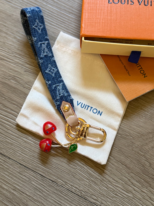 Louis V x TM Denim Cerise Dragonne