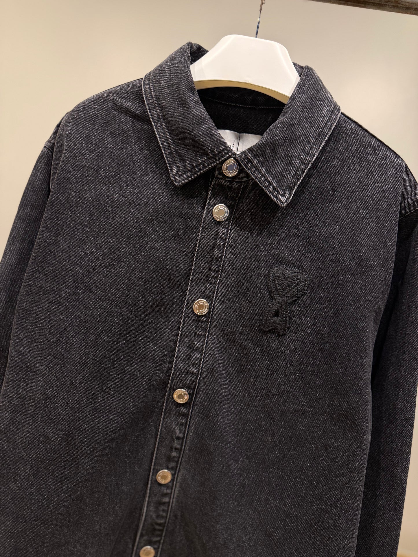 AMI de Coeur Overshirt (Black)