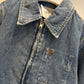 AMI de Coeur Zipped Denim Jacket