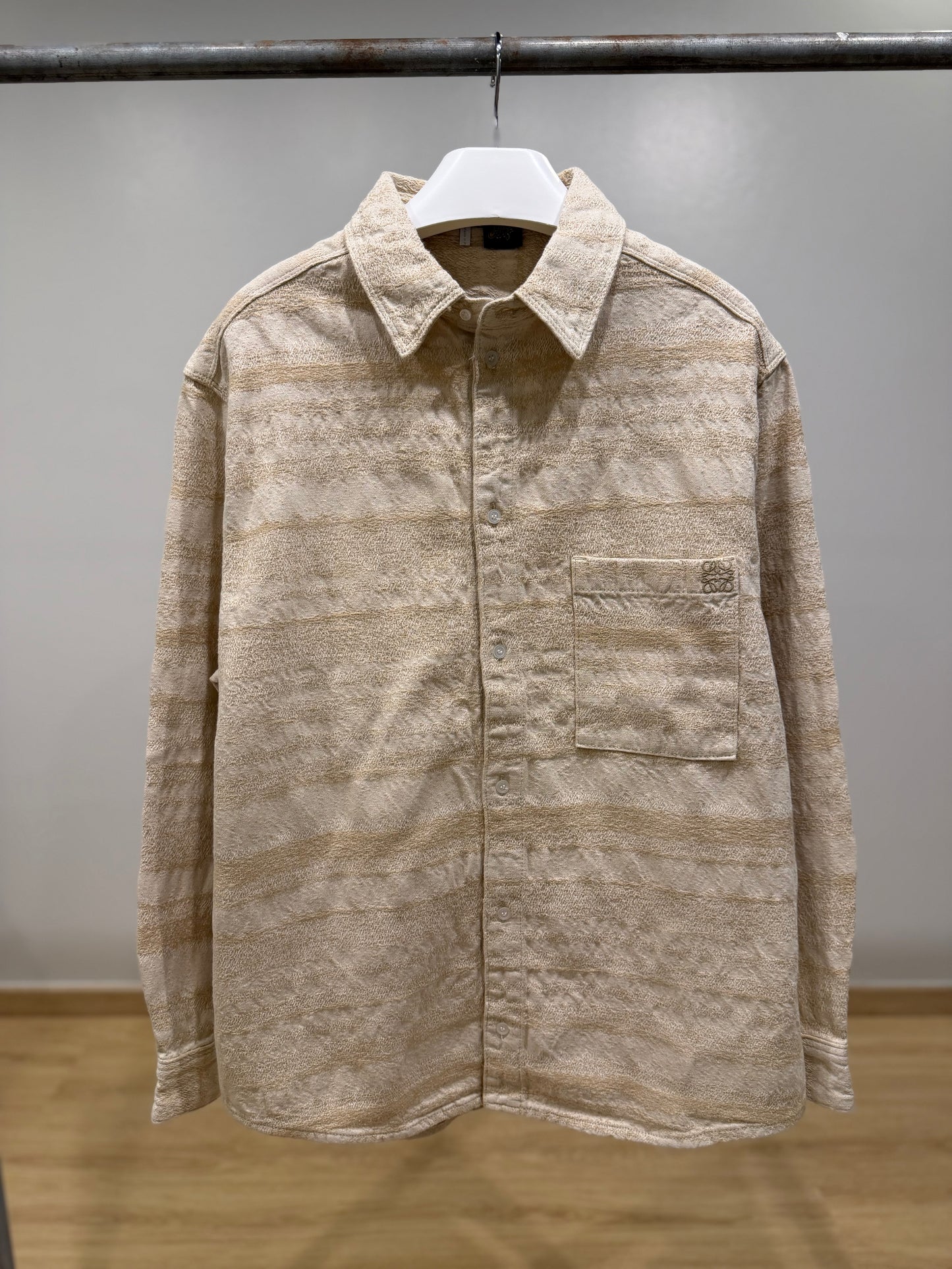 Loewe | Paula Ibiza Cotton Denim Shirt (Sand)