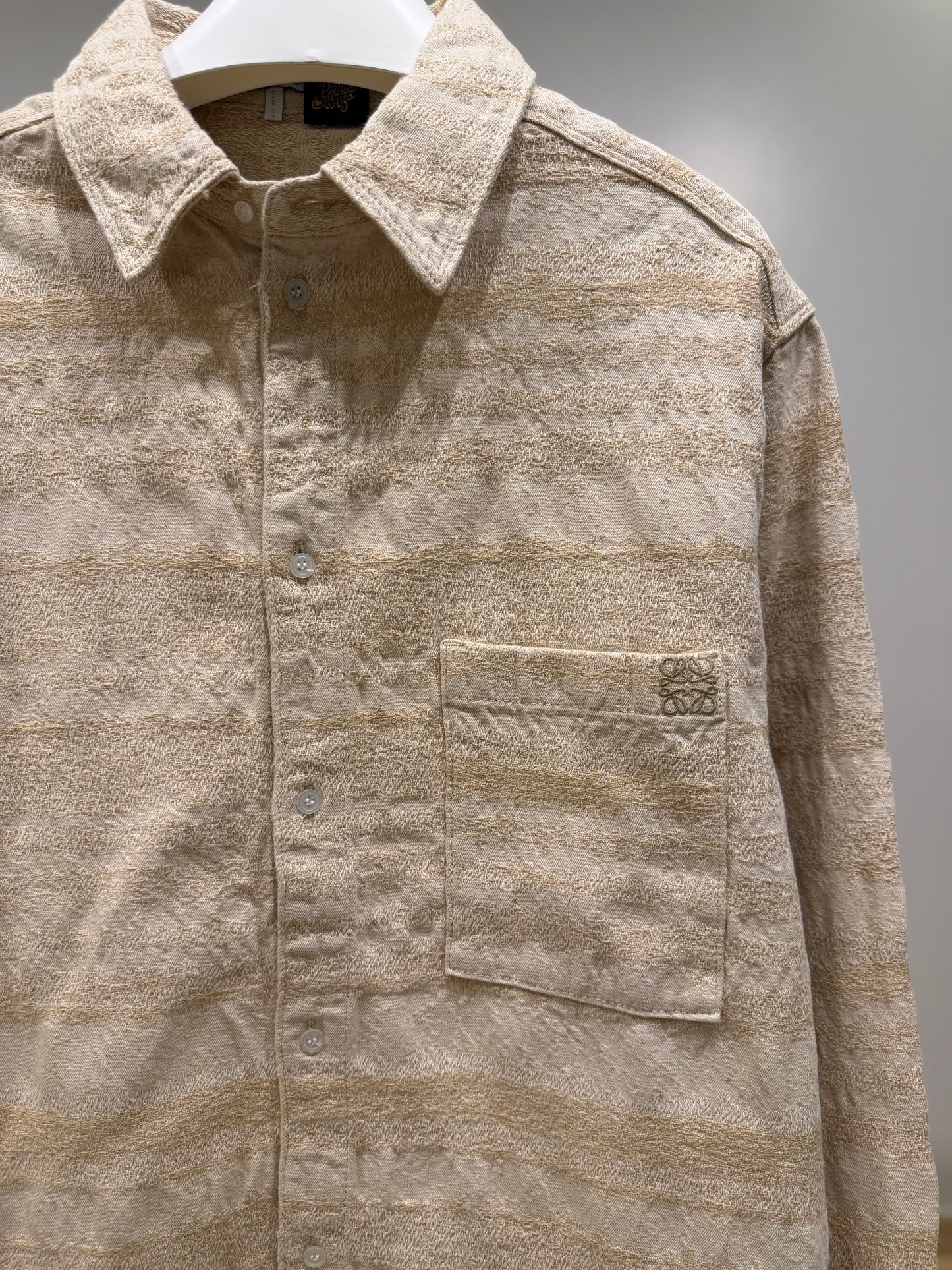 Loewe | Paula Ibiza Cotton Denim Shirt (Sand)