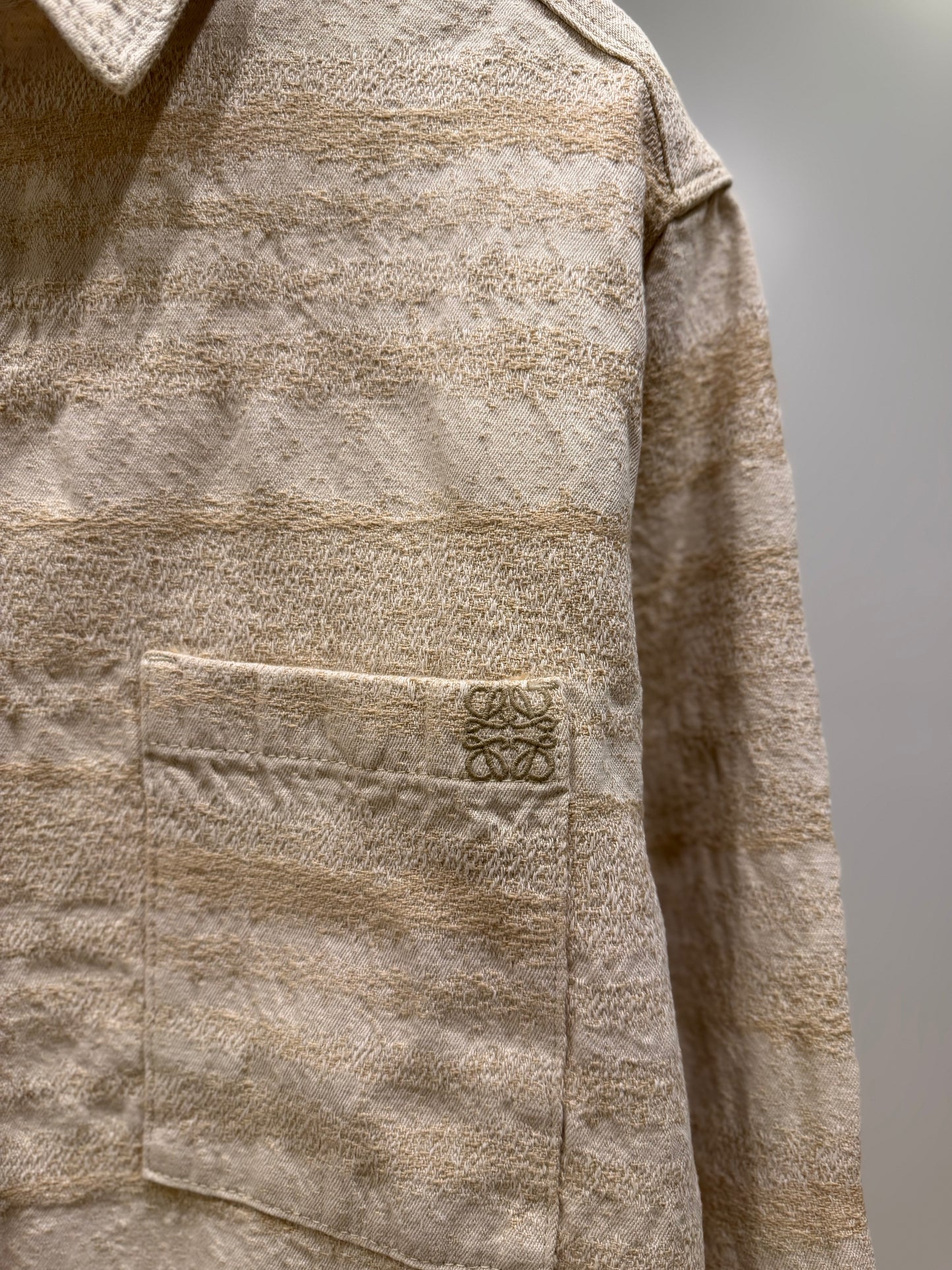 Loewe | Paula Ibiza Cotton Denim Shirt (Sand)