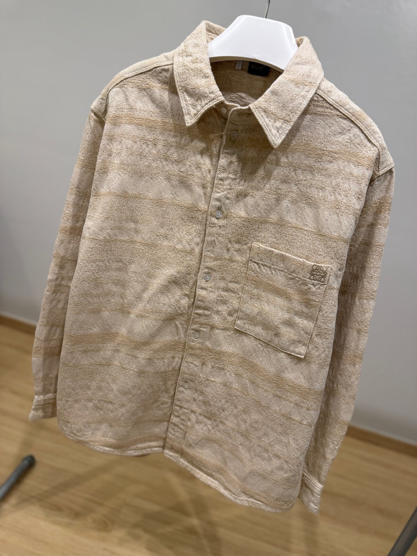 Loewe | Paula Ibiza Cotton Denim Shirt (Sand)