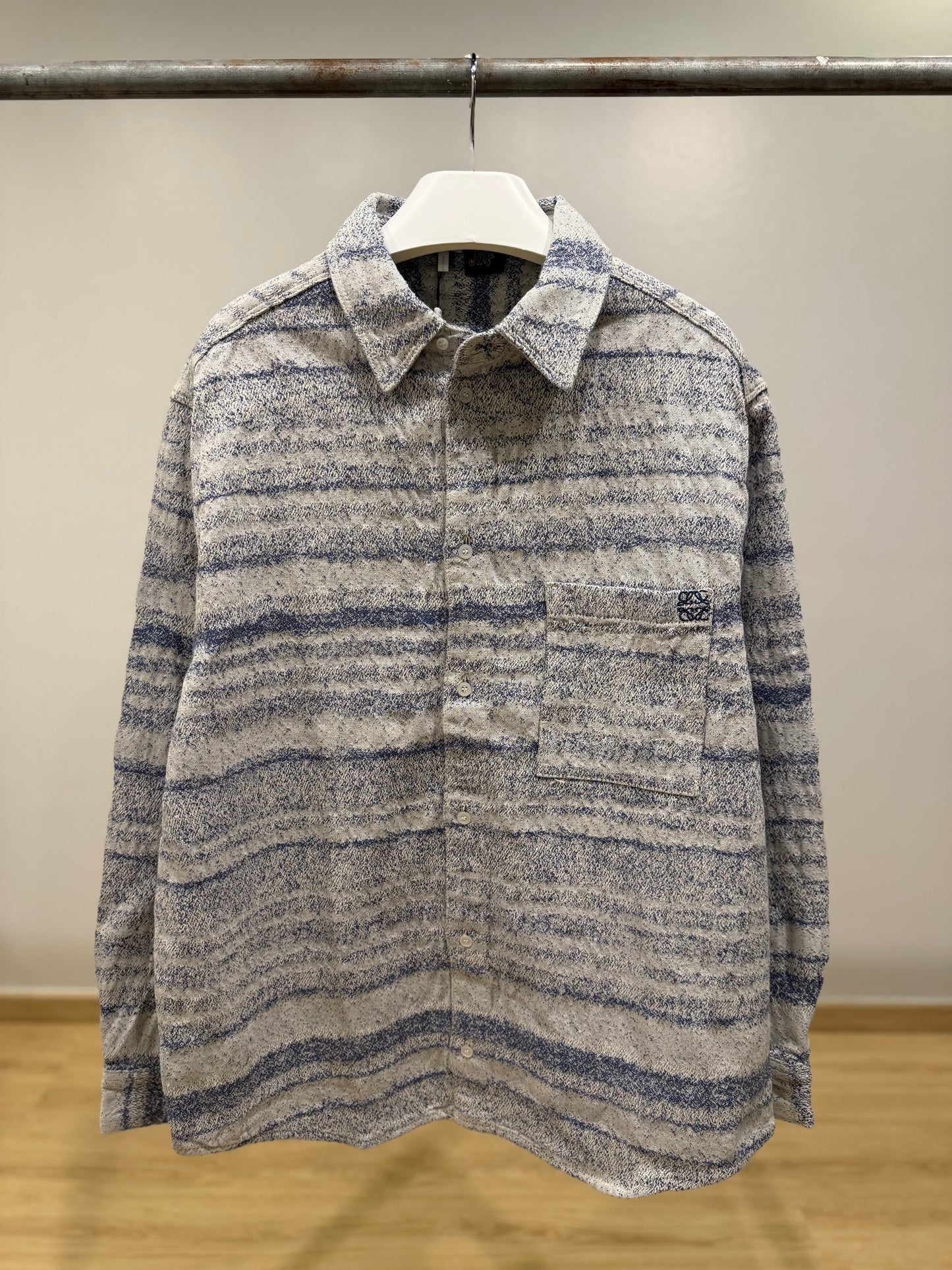 Loewe | Paula Ibiza Cotton Denim Shirt (Blue)