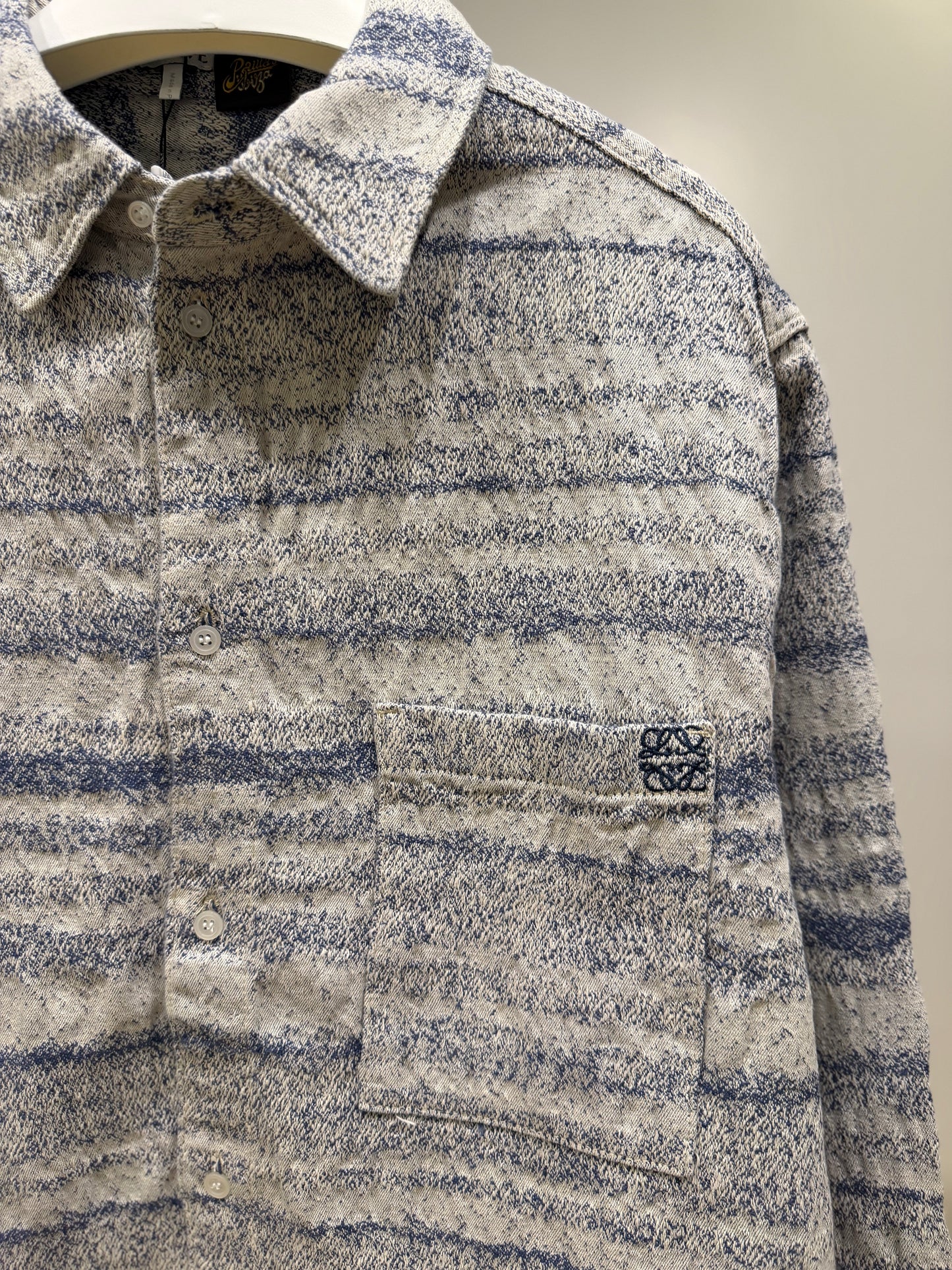 Loewe | Paula Ibiza Cotton Denim Shirt (Blue)