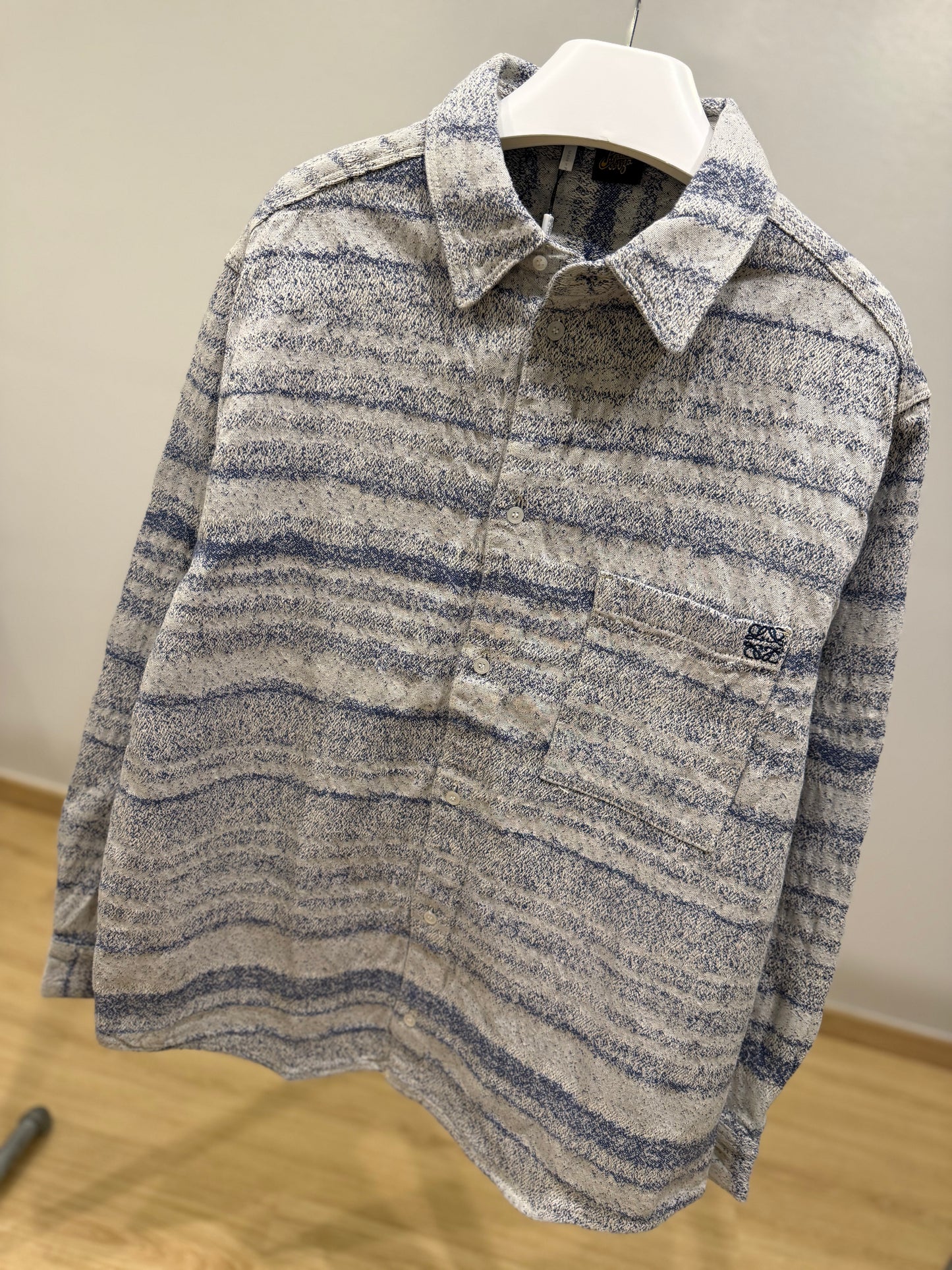 Loewe | Paula Ibiza Cotton Denim Shirt (Blue)