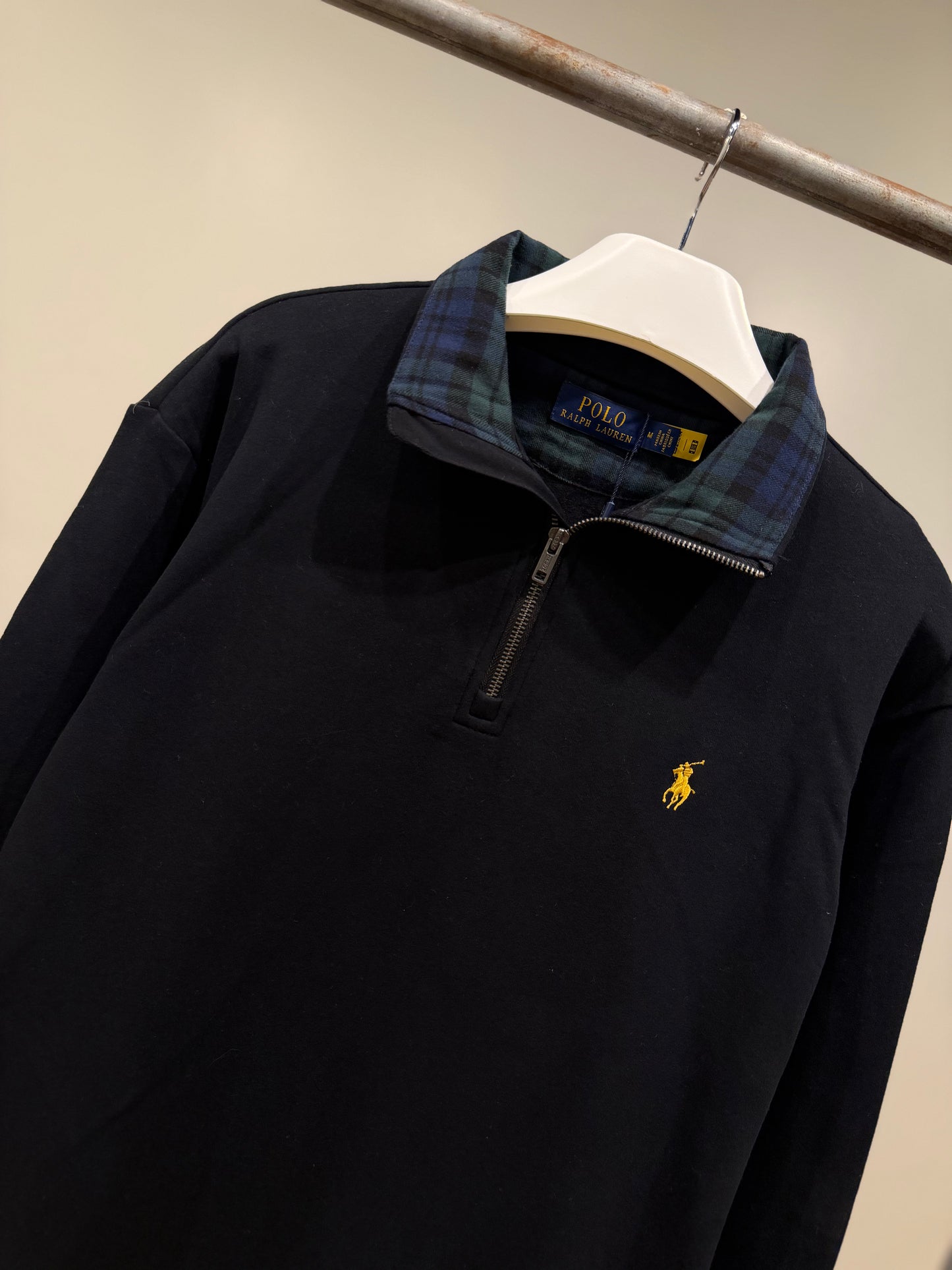 Ralph Lauren Vintage Q-Zip (Black)