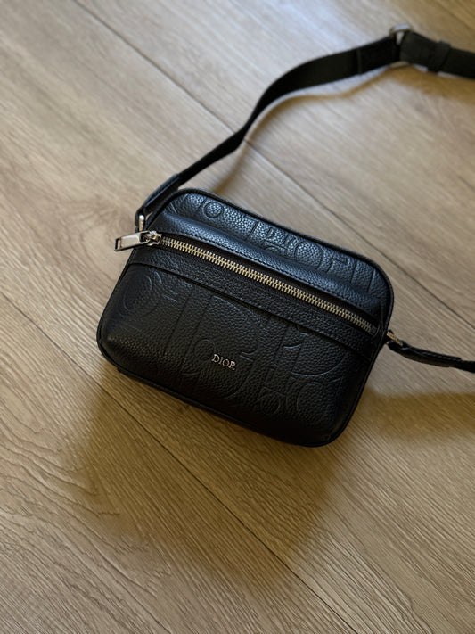 Dior Mini Rider 2.0 Zipped Messenger Bag