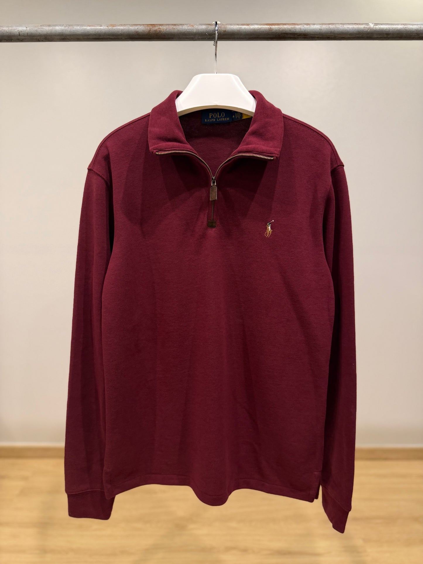 Ralph Lauren Quarter Zip (Maroon)