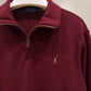 Ralph Lauren Quarter Zip (Maroon)
