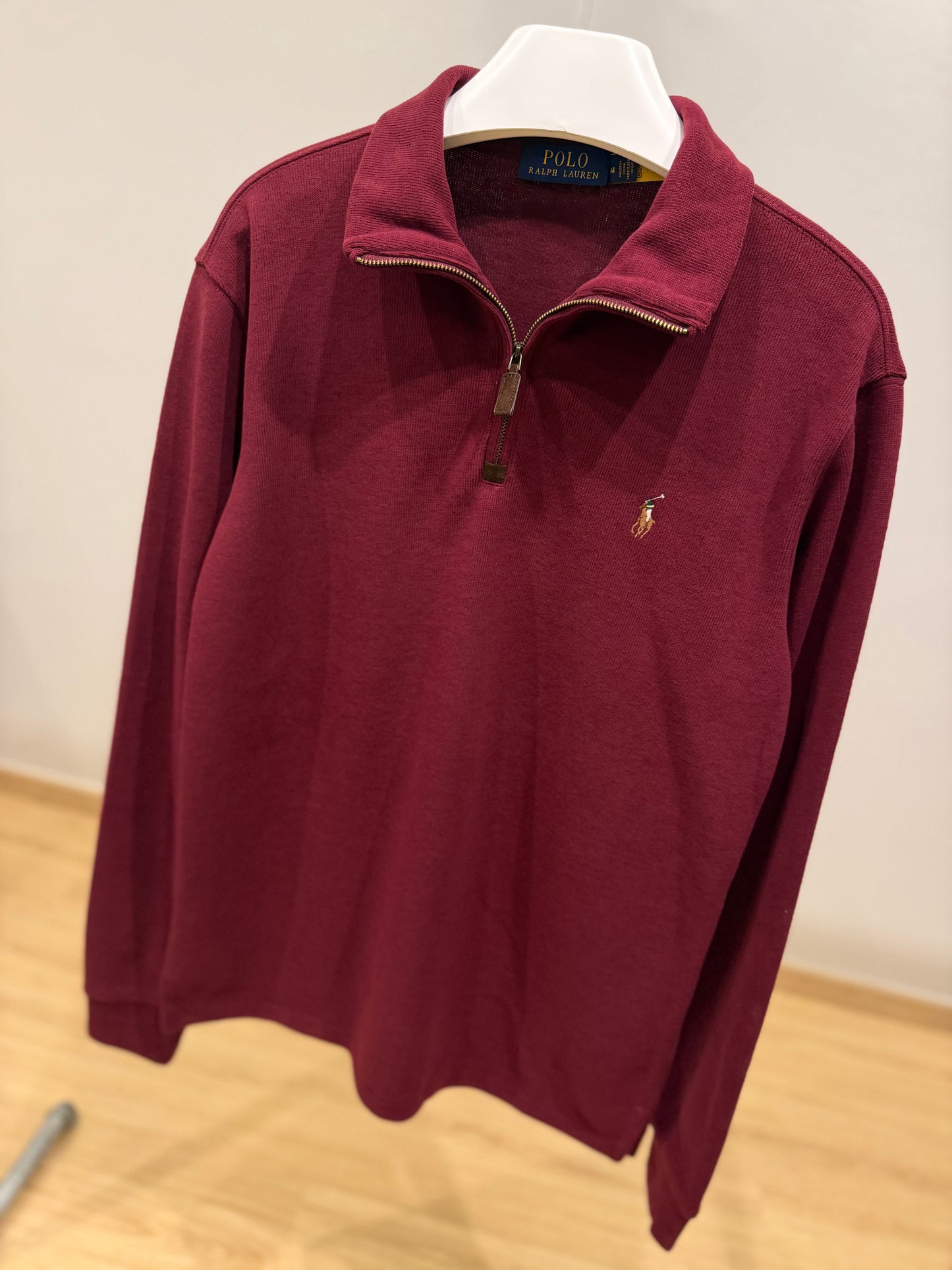Ralph Lauren Quarter Zip (Maroon)