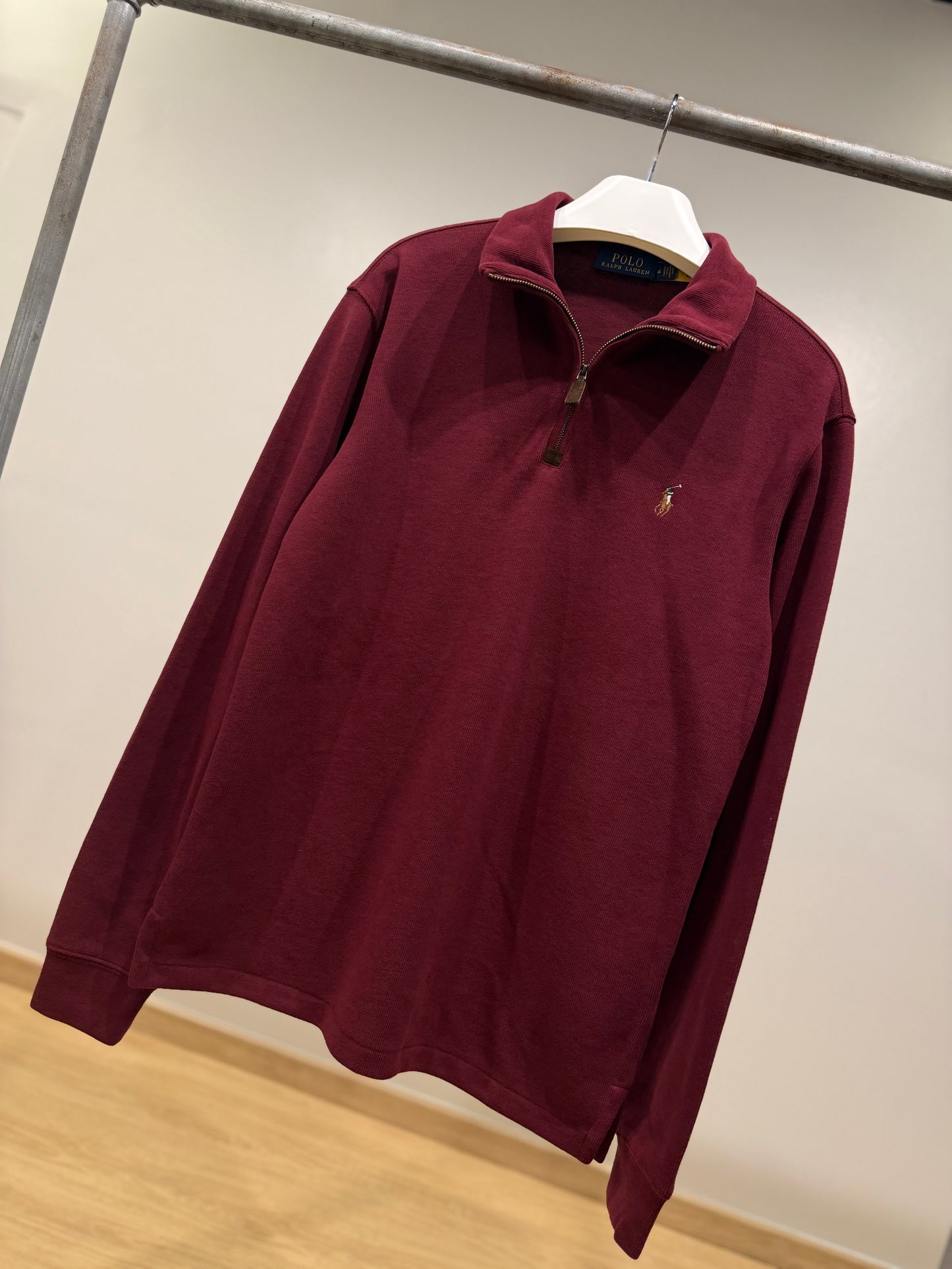 Ralph Lauren Quarter Zip (Maroon)