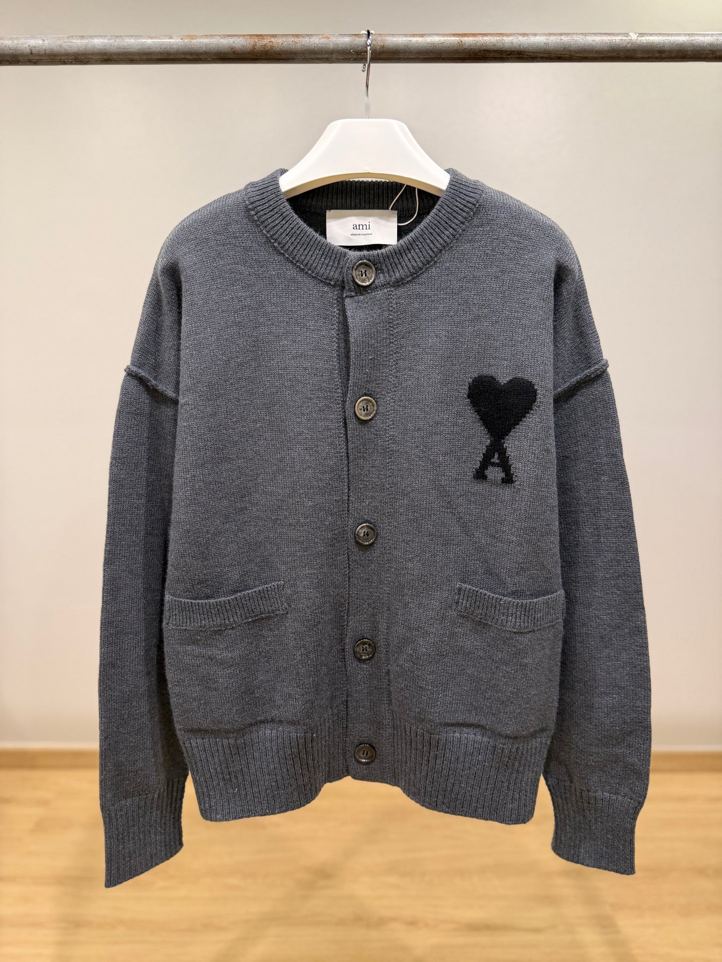 AMI de Coeur Cardigan (Gray)