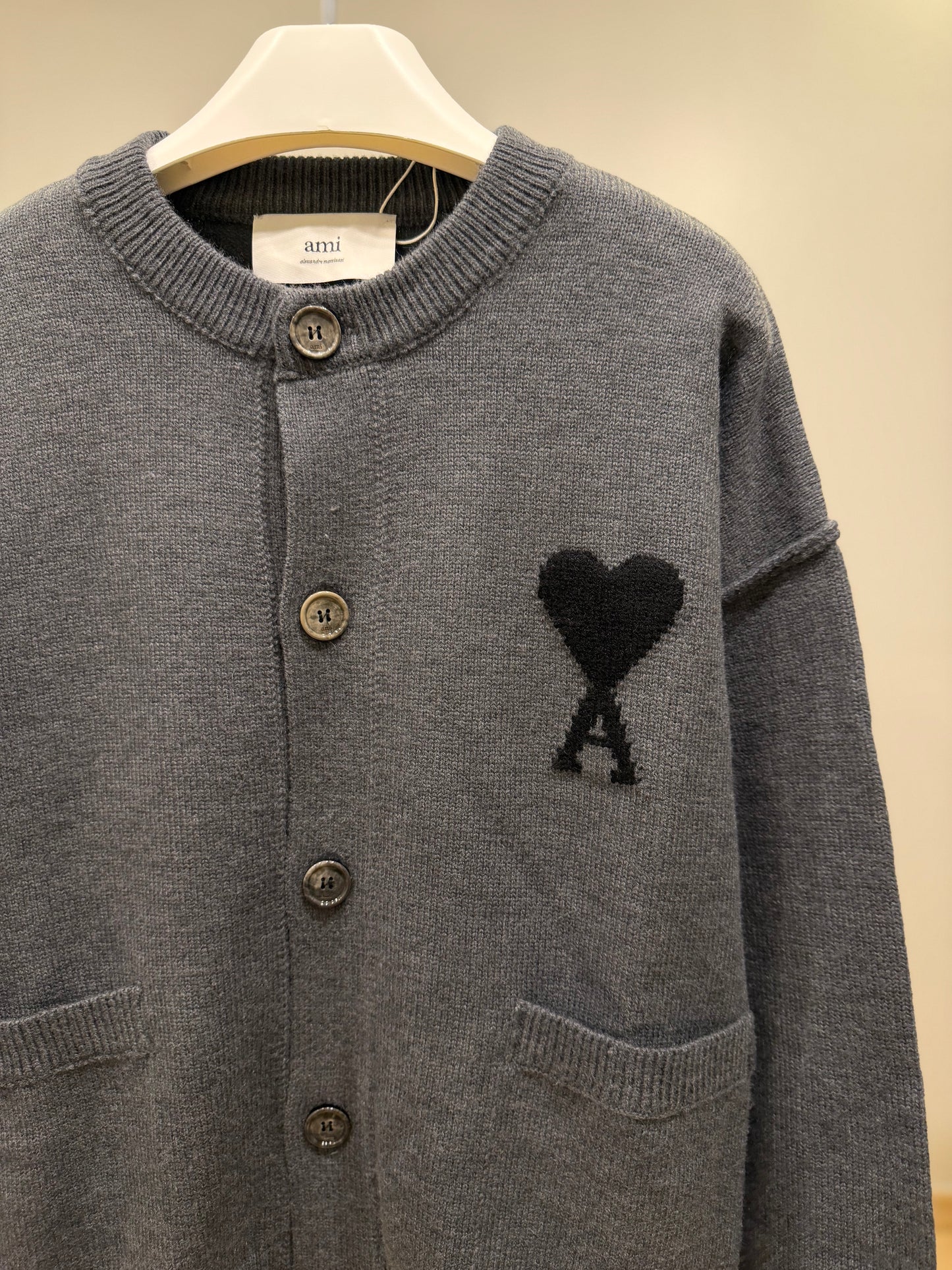 AMI de Coeur Cardigan (Gray)