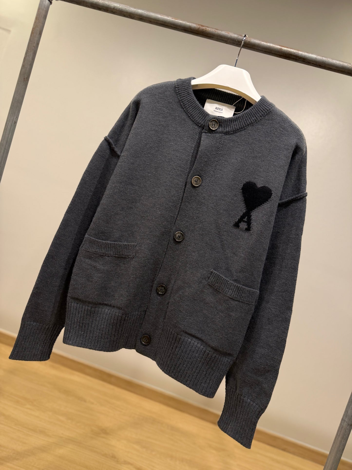 AMI de Coeur Cardigan (Gray)