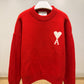 AMI de Coeur Crewneck Sweater (Red)