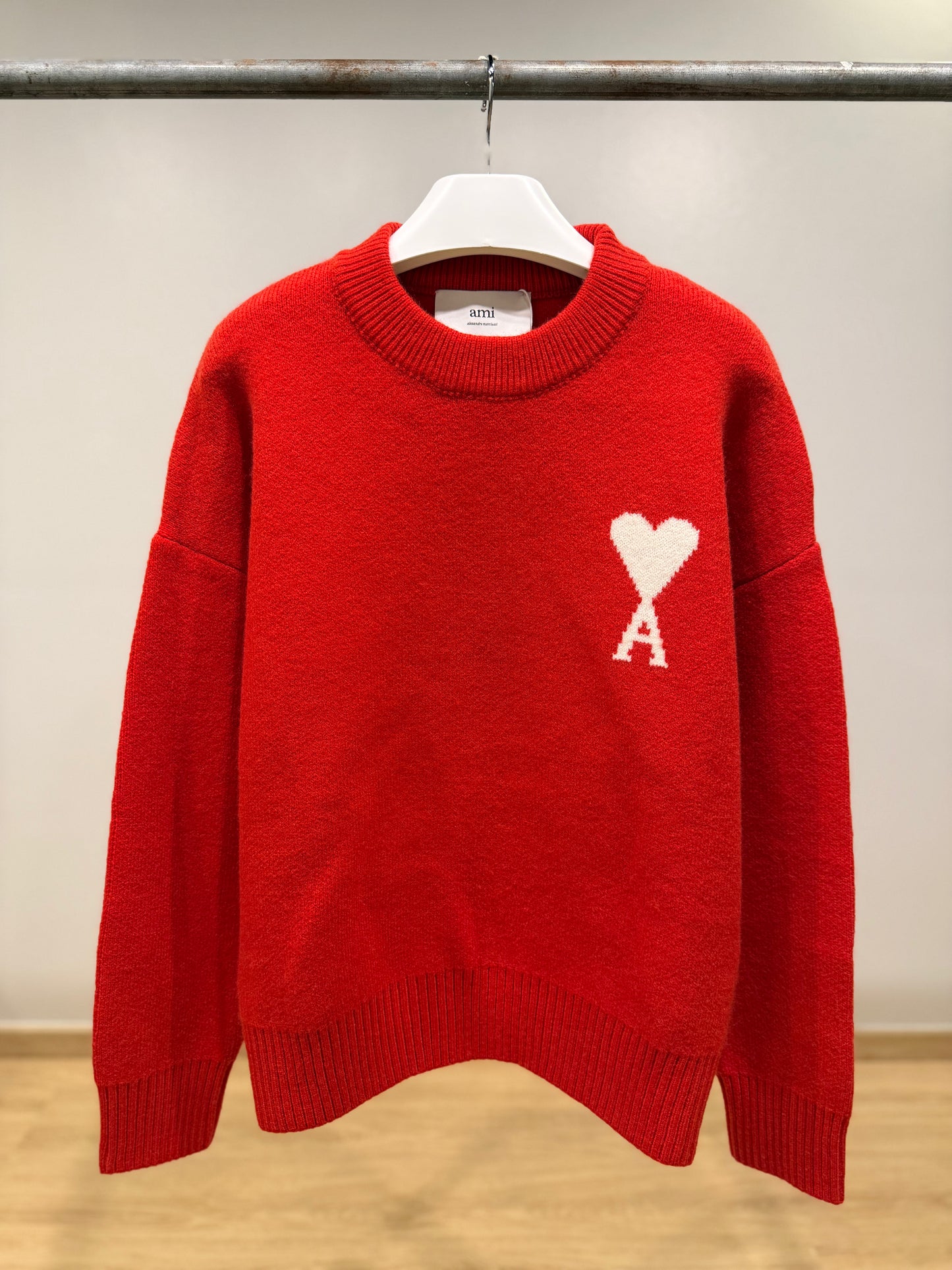 AMI de Coeur Crewneck Sweater (Red)