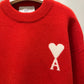 AMI de Coeur Crewneck Sweater (Red)