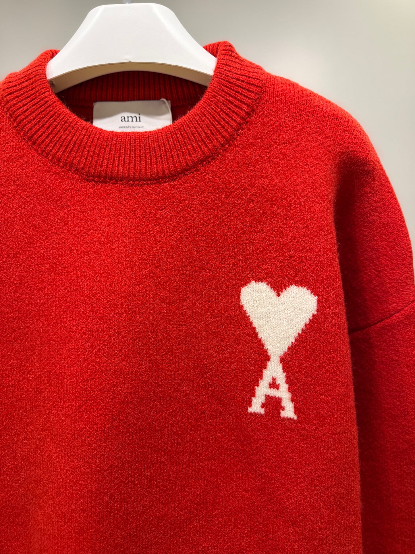 AMI de Coeur Crewneck Sweater (Red)