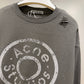 Acne Studios Distressed Sweatshirt (Gray)