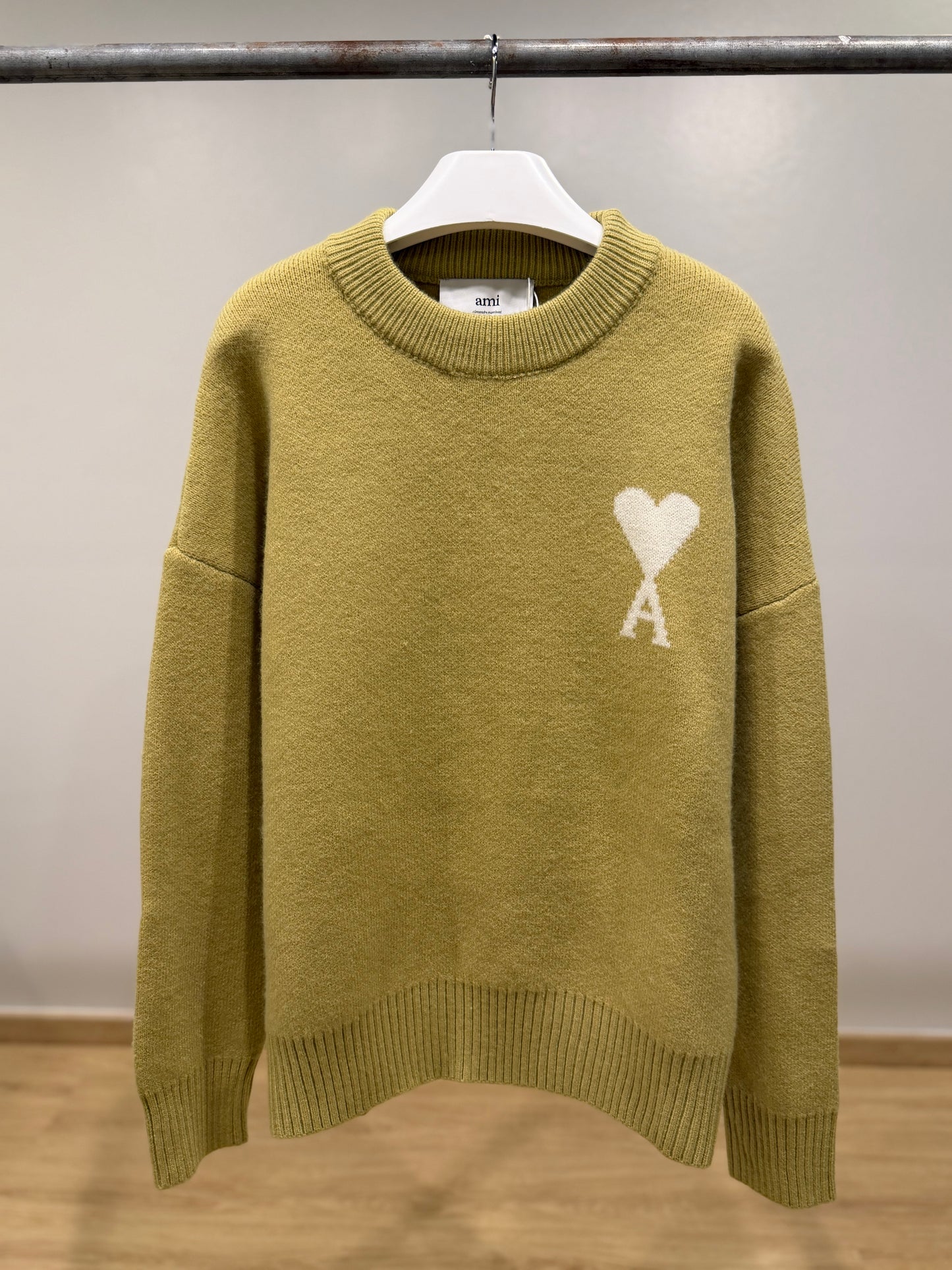 AMI de Coeur Crewneck Sweater (Yellow)