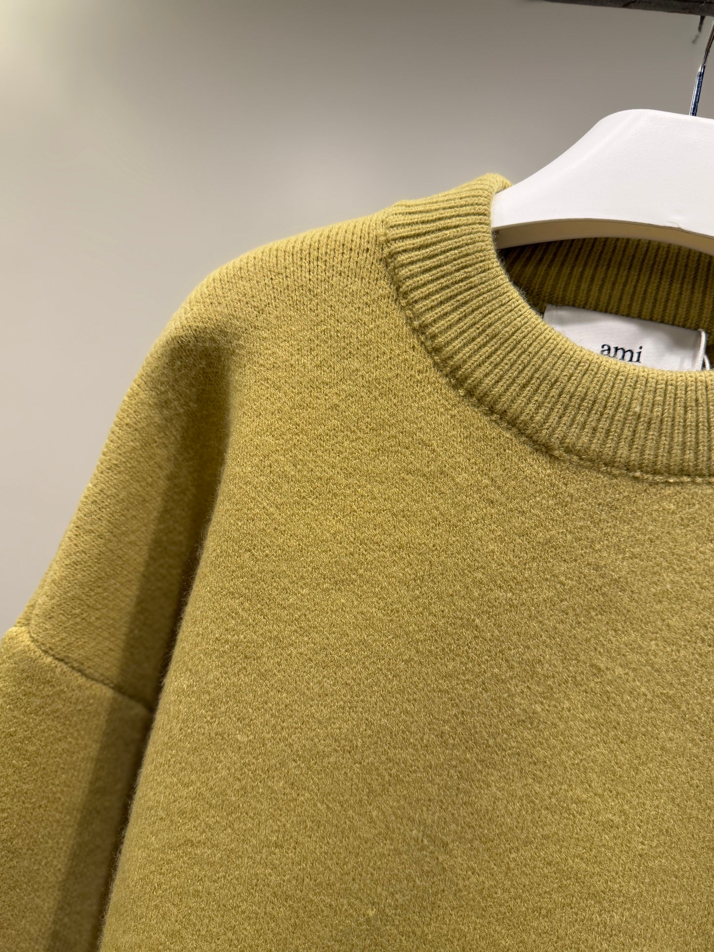 AMI de Coeur Crewneck Sweater (Yellow)