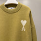 AMI de Coeur Crewneck Sweater (Yellow)
