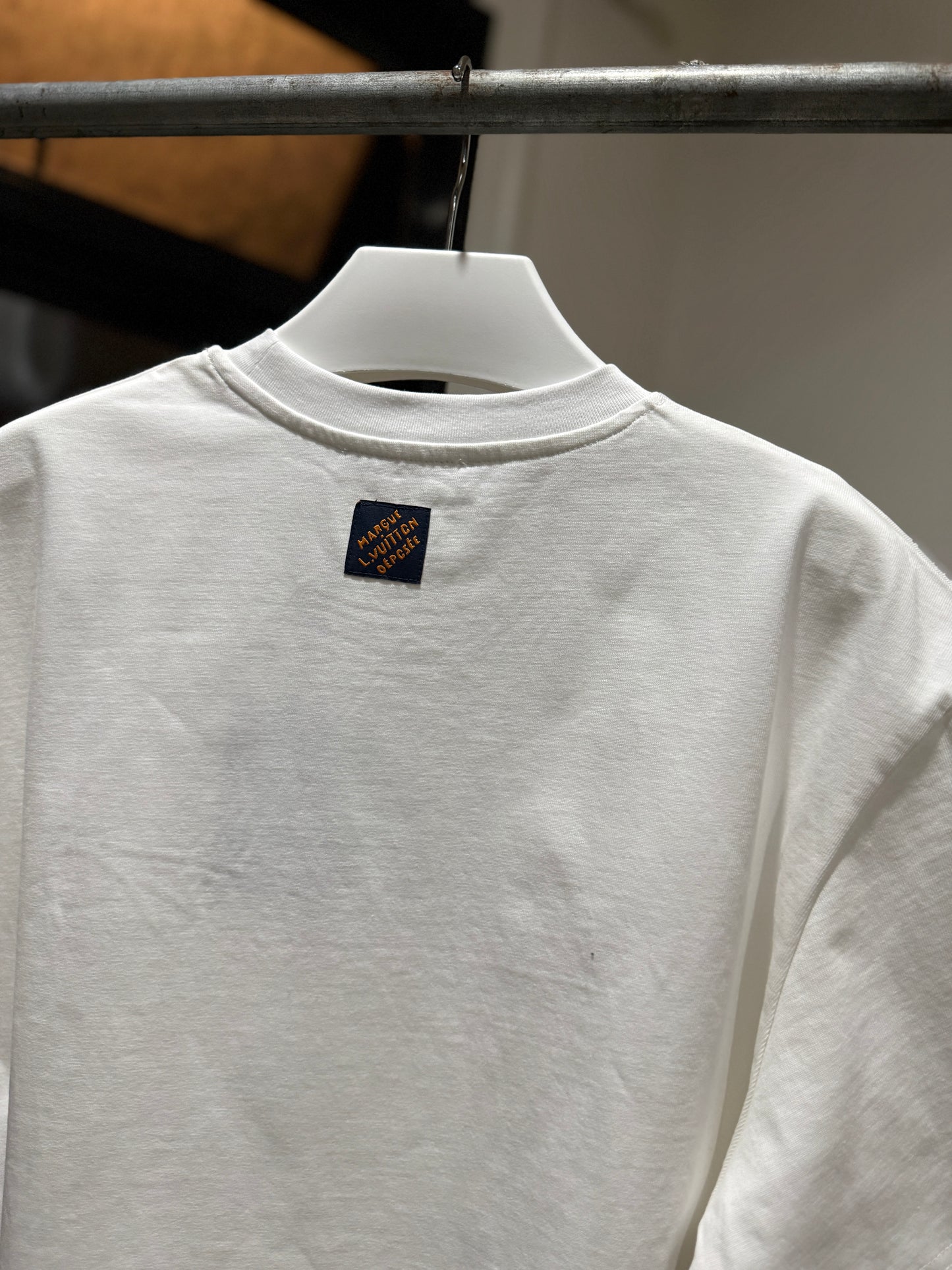 Louis Vuitton Embellished Signature Short-Sleeved T-Shirt