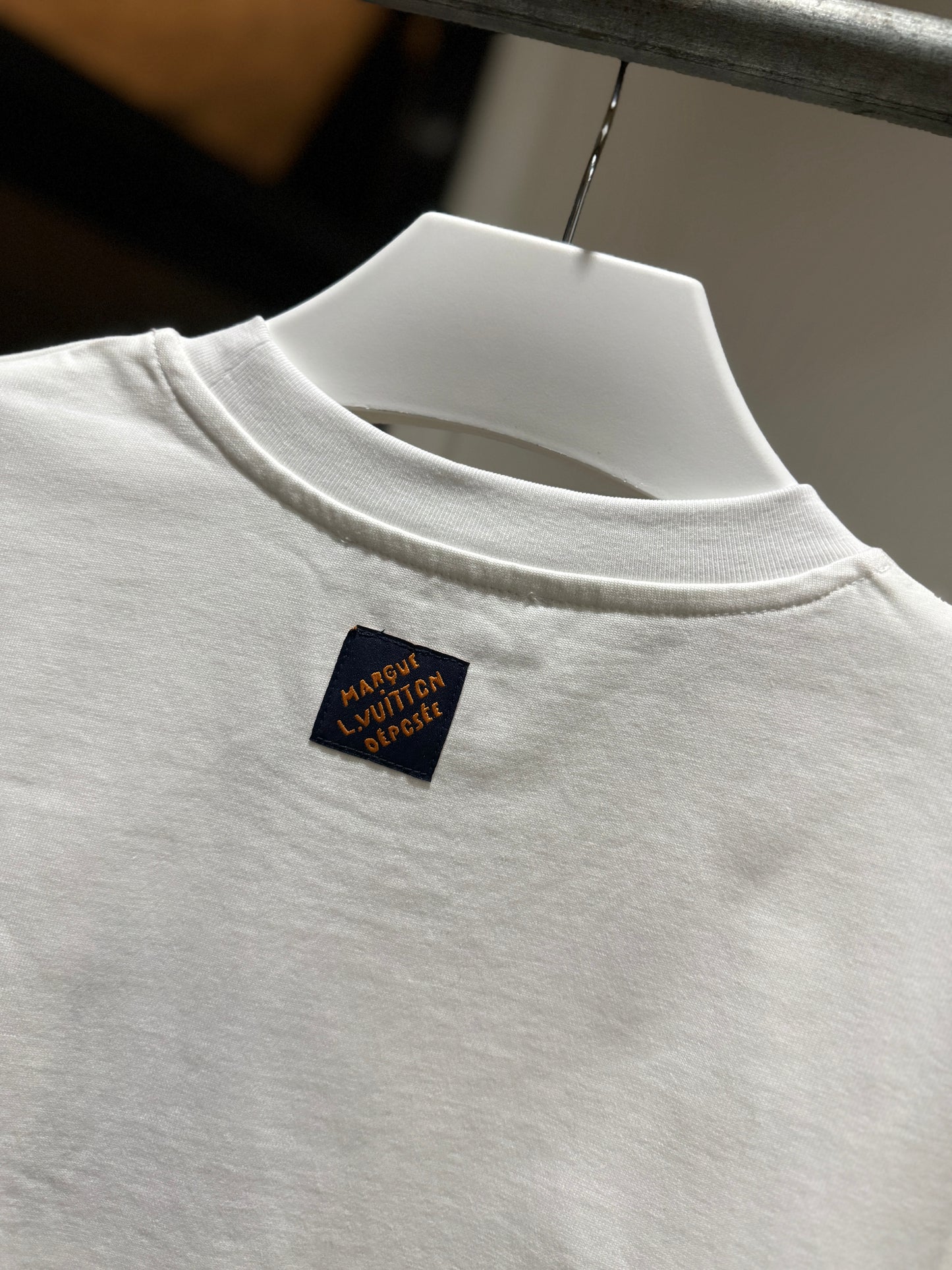 Louis Vuitton Embellished Signature Short-Sleeved T-Shirt