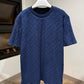 Louis Vuitton Monogram French Terry T-Shirt (Dark Navy)