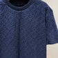 Louis Vuitton Monogram French Terry T-Shirt (Dark Navy)