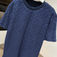 Louis Vuitton Monogram French Terry T-Shirt (Dark Navy)