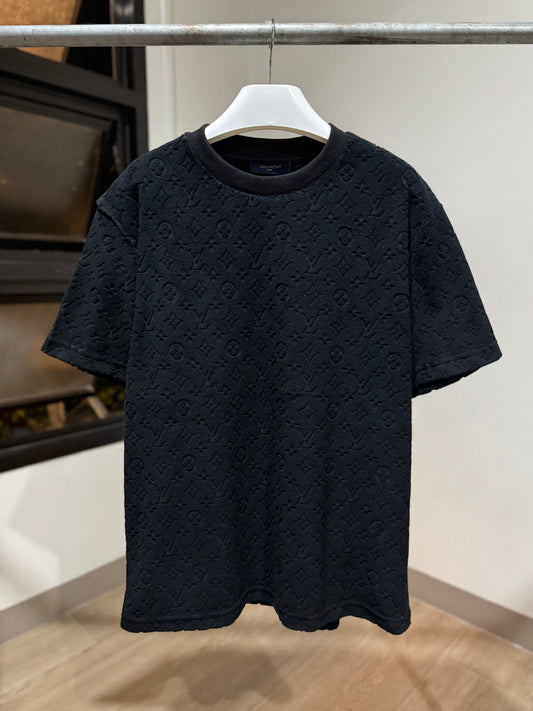 Louis Vuitton Monogram French Terry T-Shirt (Black)