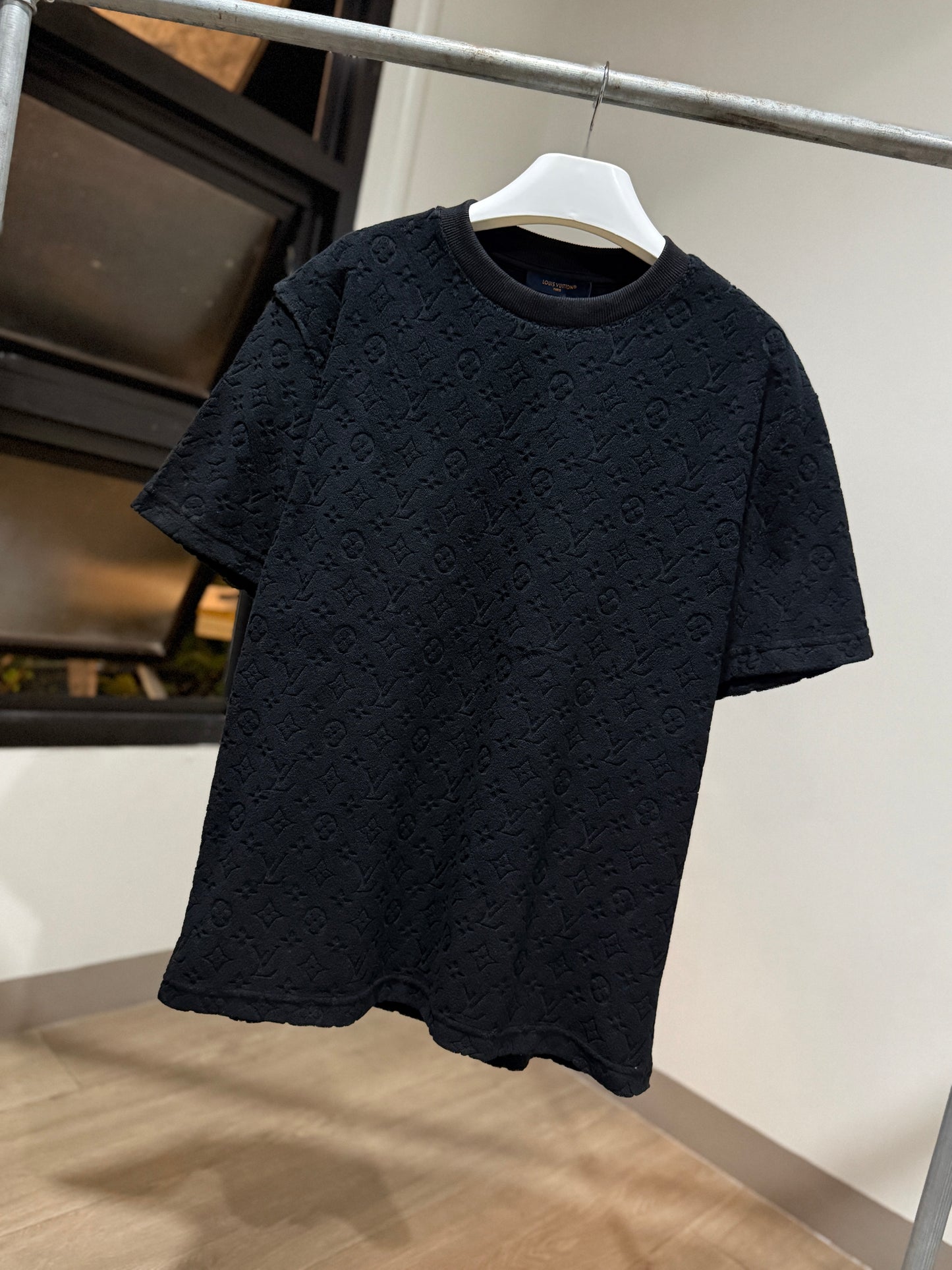 Louis Vuitton Monogram French Terry T-Shirt (Black)