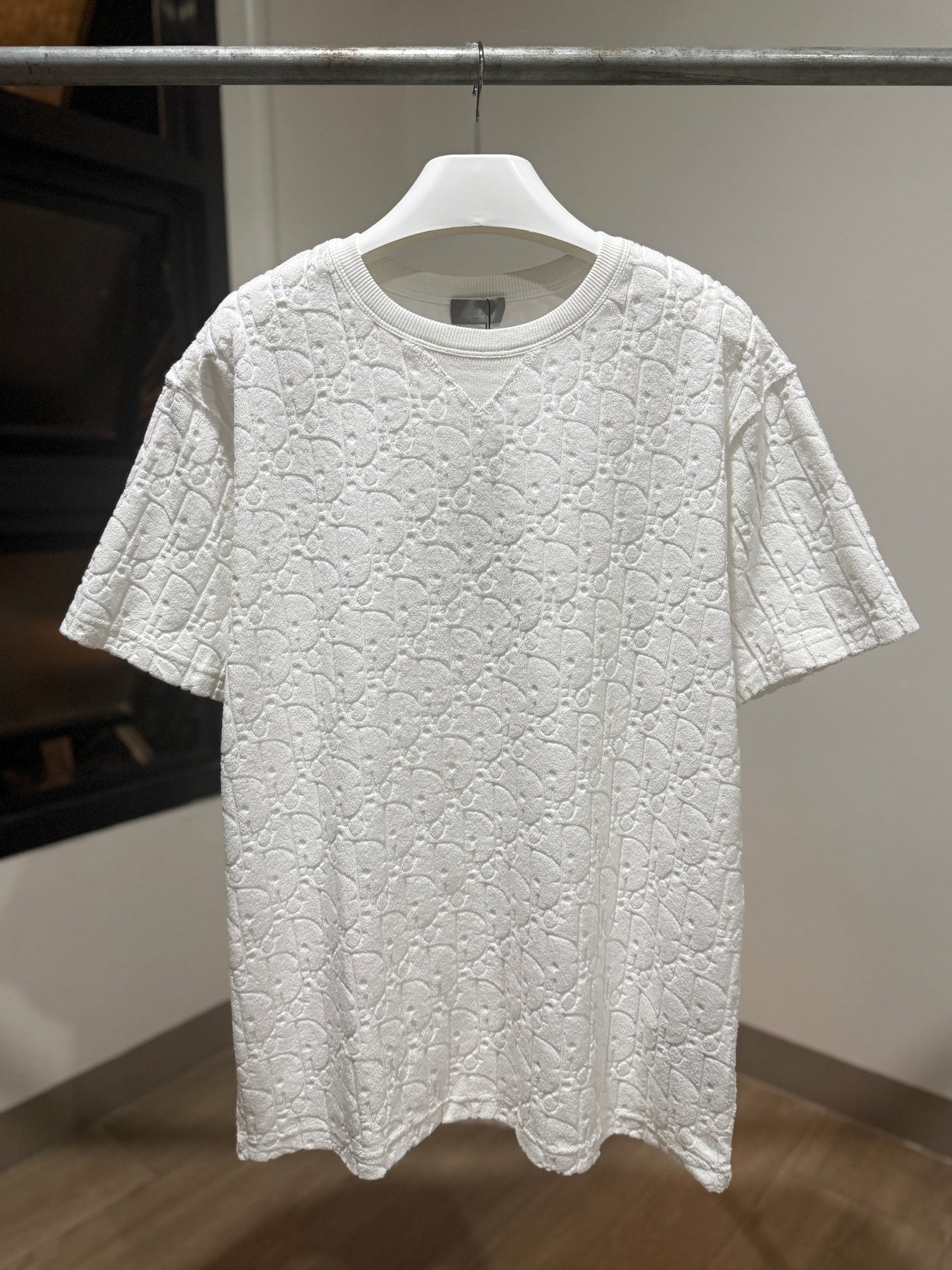Dior Oblique Relaxed fit T-Shirt (White)