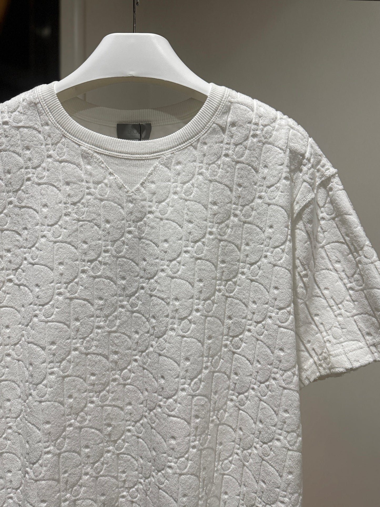 Dior Oblique Relaxed fit T-Shirt (White)