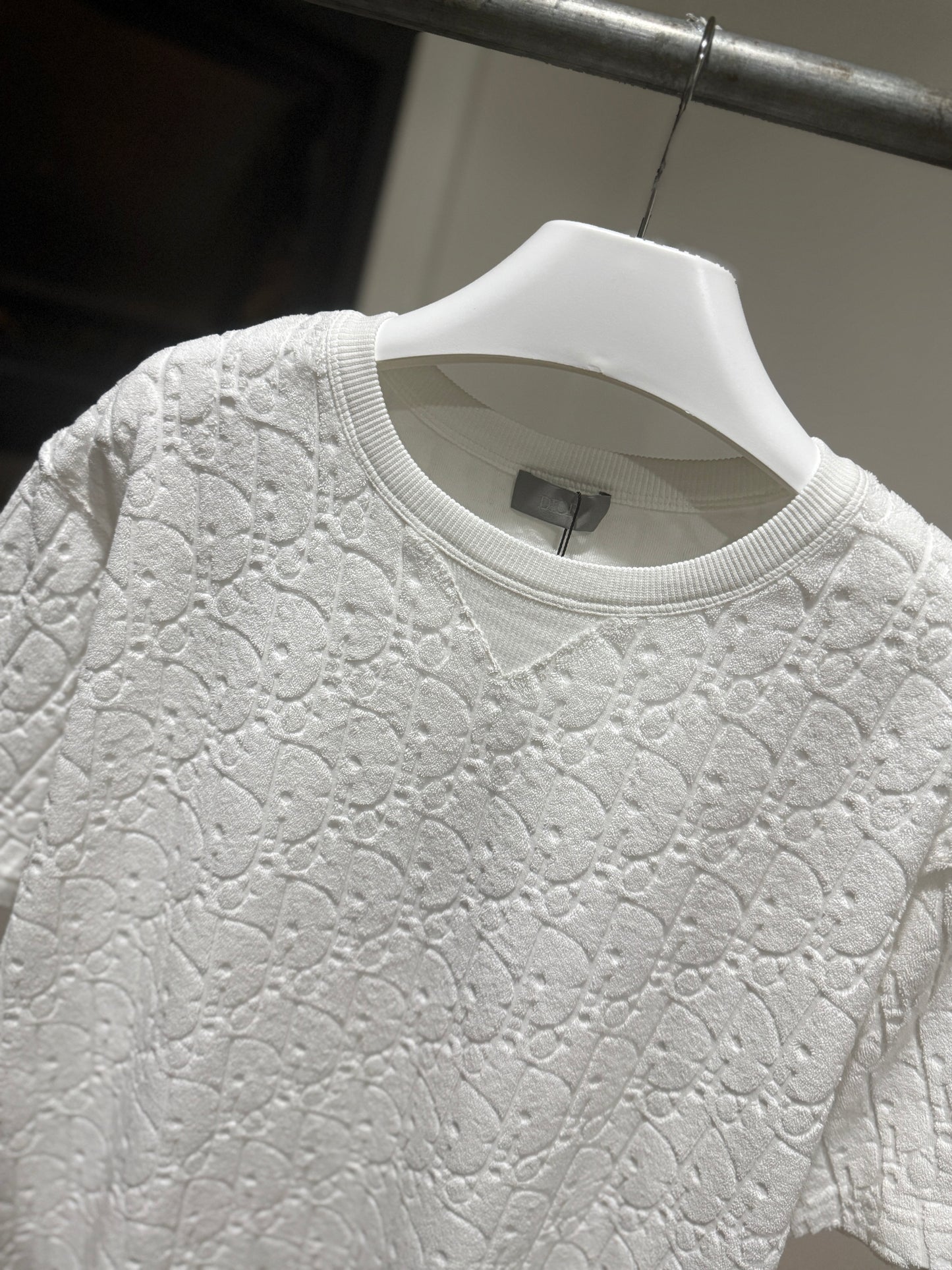 Dior Oblique Relaxed fit T-Shirt (White)