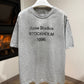 Acne Studios Relaxed Fit Logo T-Shirt (Gray)