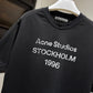 Acne Studios Sprayed Logo T-Shirt (Black)