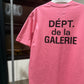 Gallery Dept French Tee (Pink Flo)