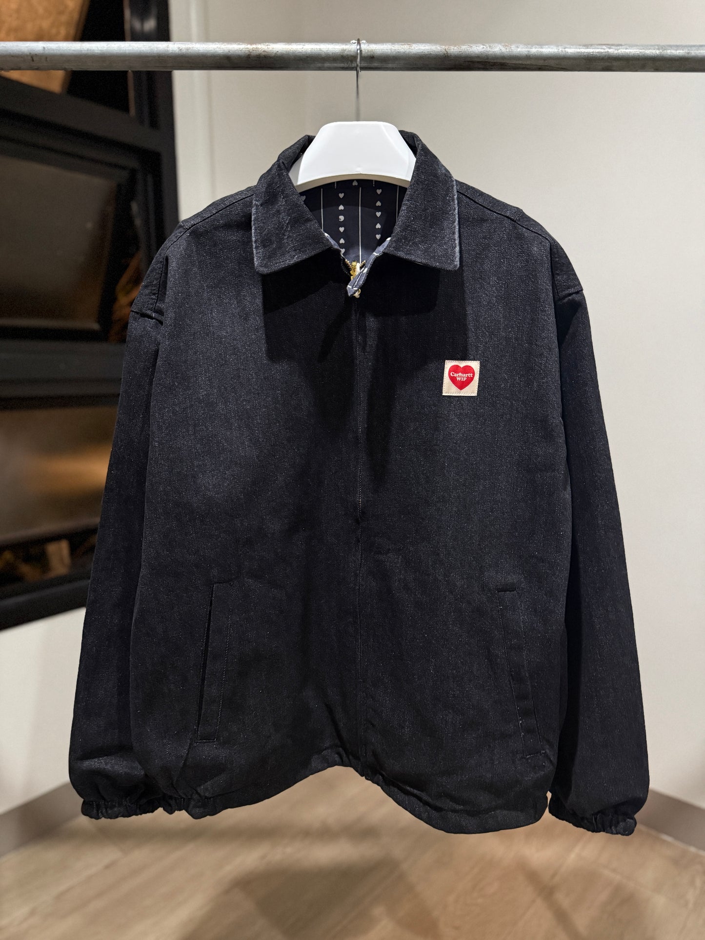 Carhartt WIP Hudson Jacket (Denim/Black)