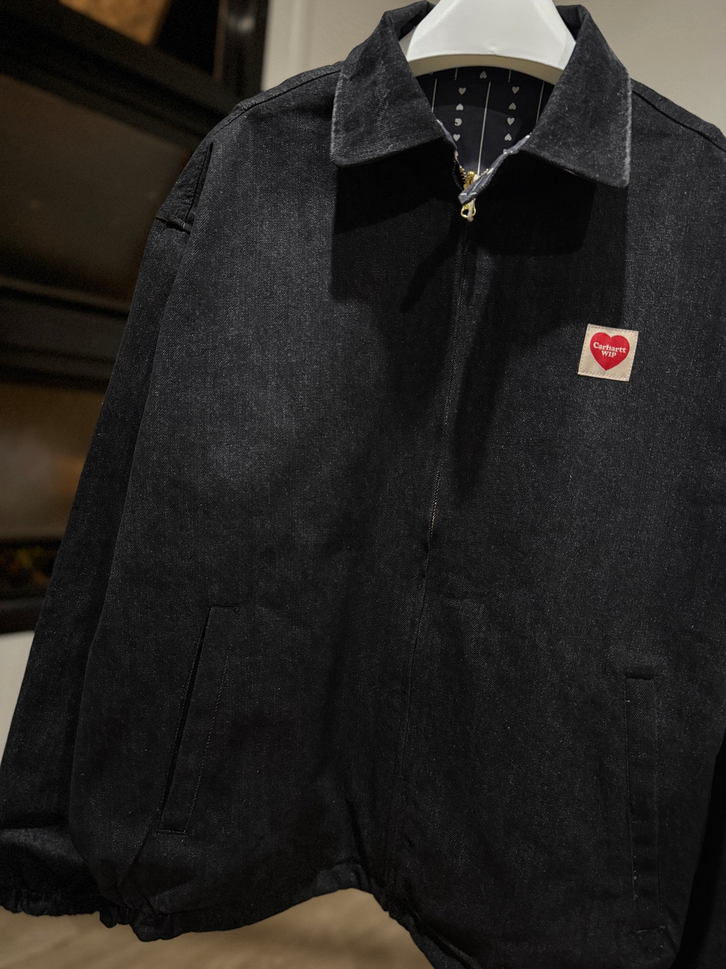 Carhartt WIP Hudson Jacket (Denim/Black)