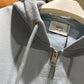 AMI de Coeur Cotton Zipped Hoodie (Sky Blue)