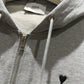 AMI de Coeur Cotton Zipped Hoodie (Gray)