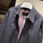 Prada Cotton Jacket (Smoky Gray/Alabaster Pink)