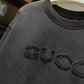 Gucci Logo Sweatshirt (Acid Black)