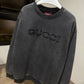 Gucci Logo Sweatshirt (Acid Black)