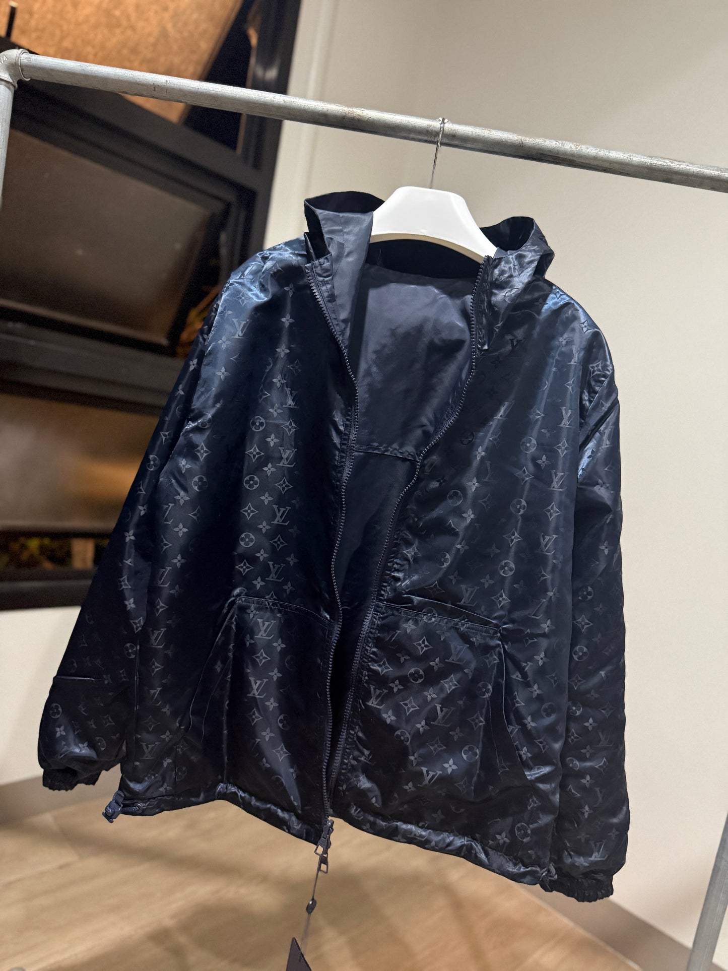 Louis Vuitton Monogram Reversible Windbreaker (Blue)