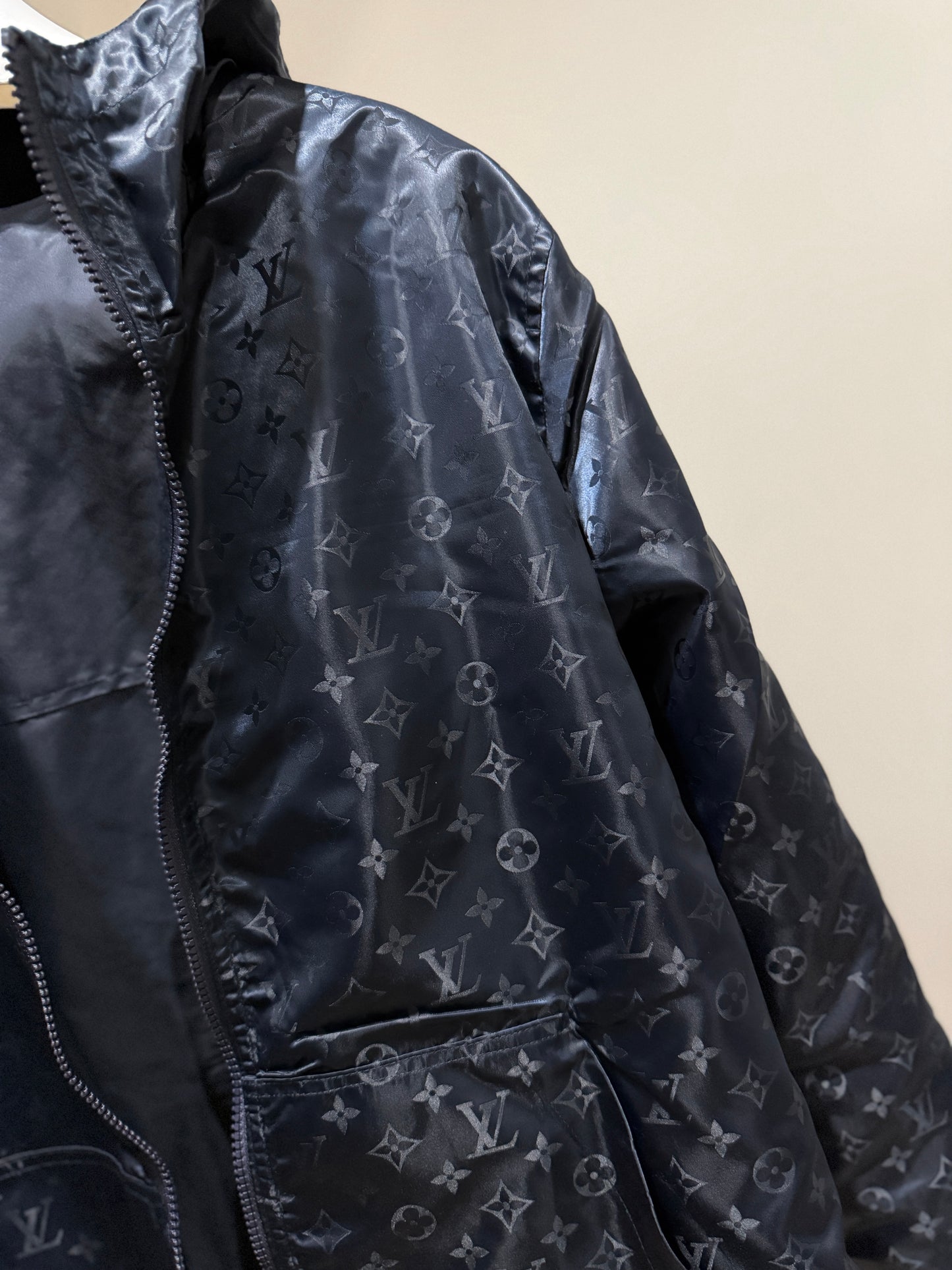 Louis Vuitton Monogram Reversible Windbreaker (Blue)